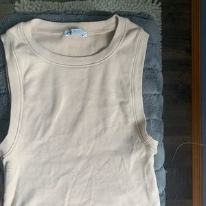 Zara ribbed tank top